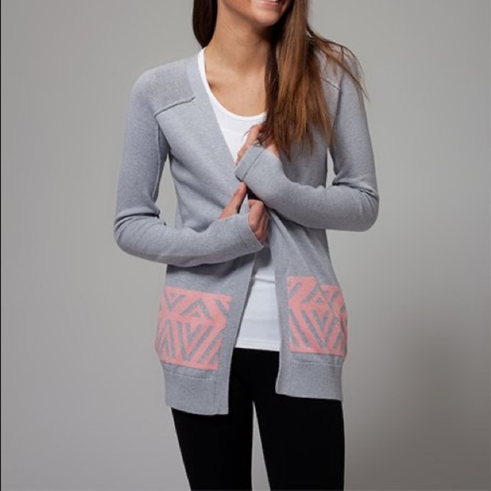 SOLD Ivivva Grey Cardigan
